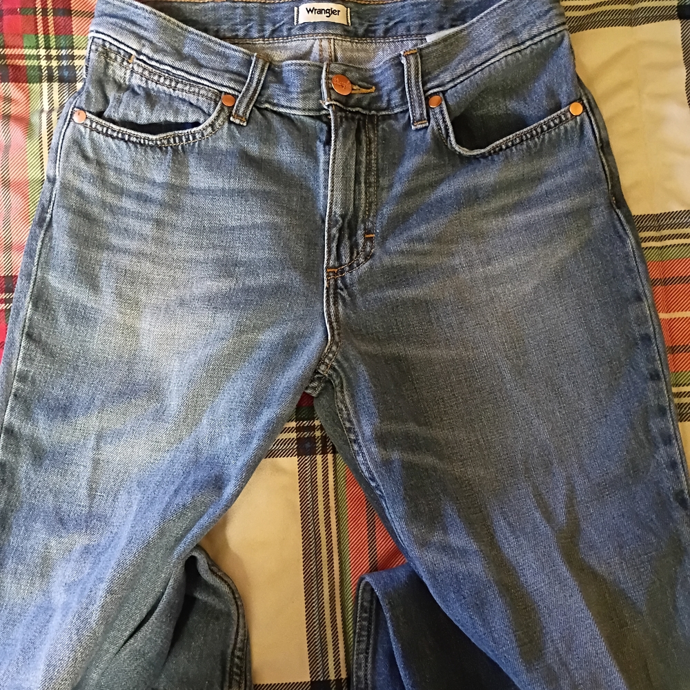 Wrangler Light Blue Boot Cut Jeans